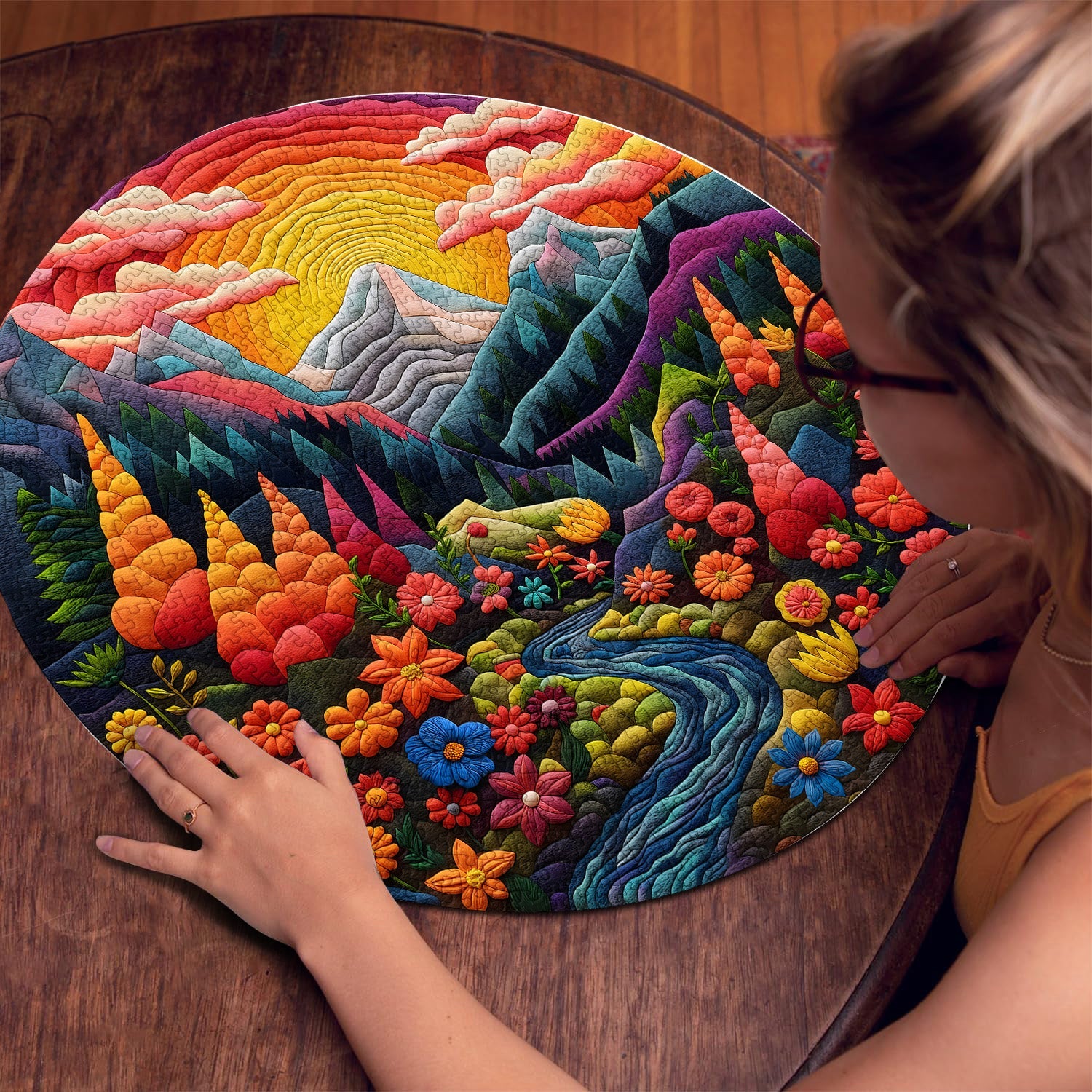 Rainbow Valley Jigsaw Entrati 1000 pezzi