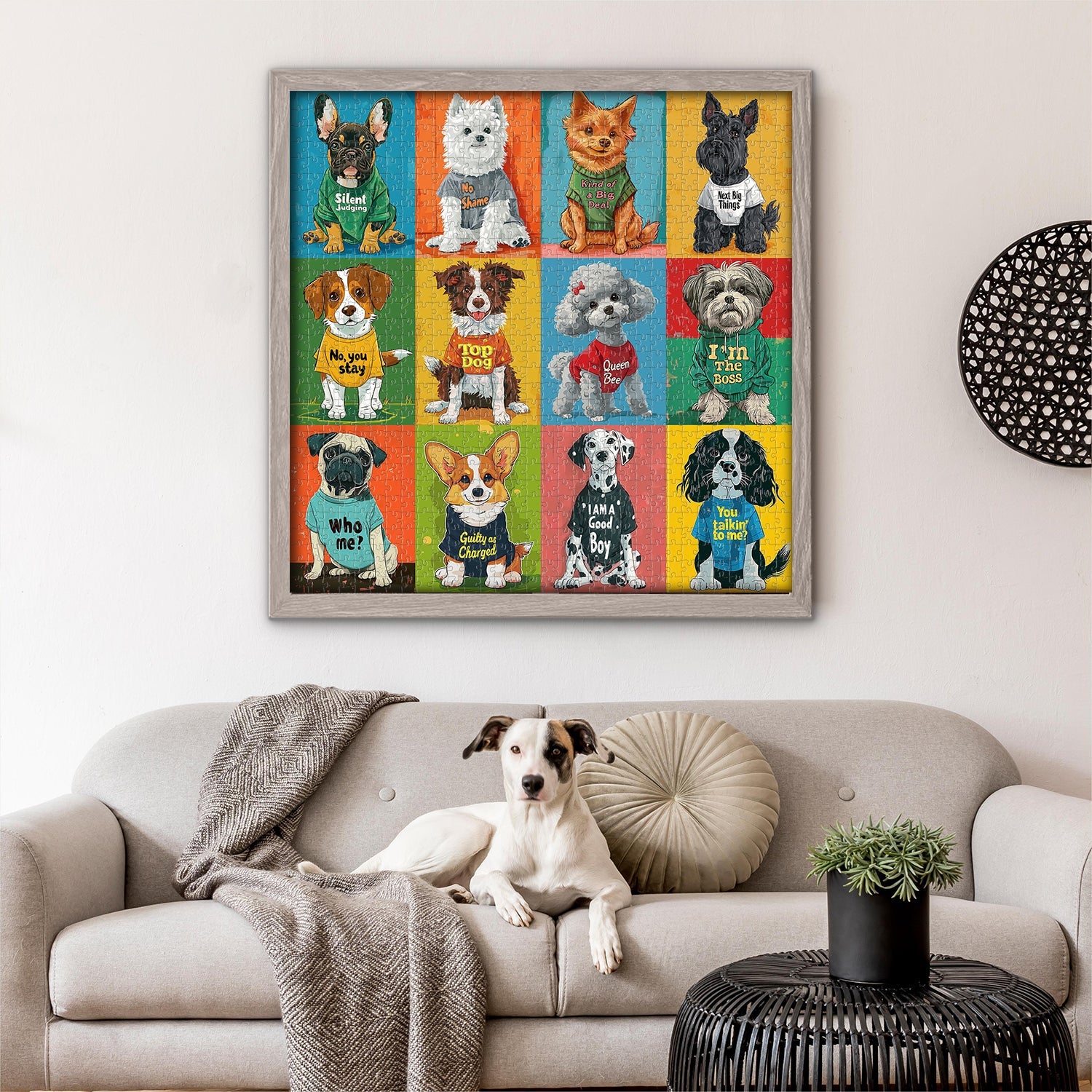 Fuzzy Pup Jigsaw Puzzle 1000 Pieces
