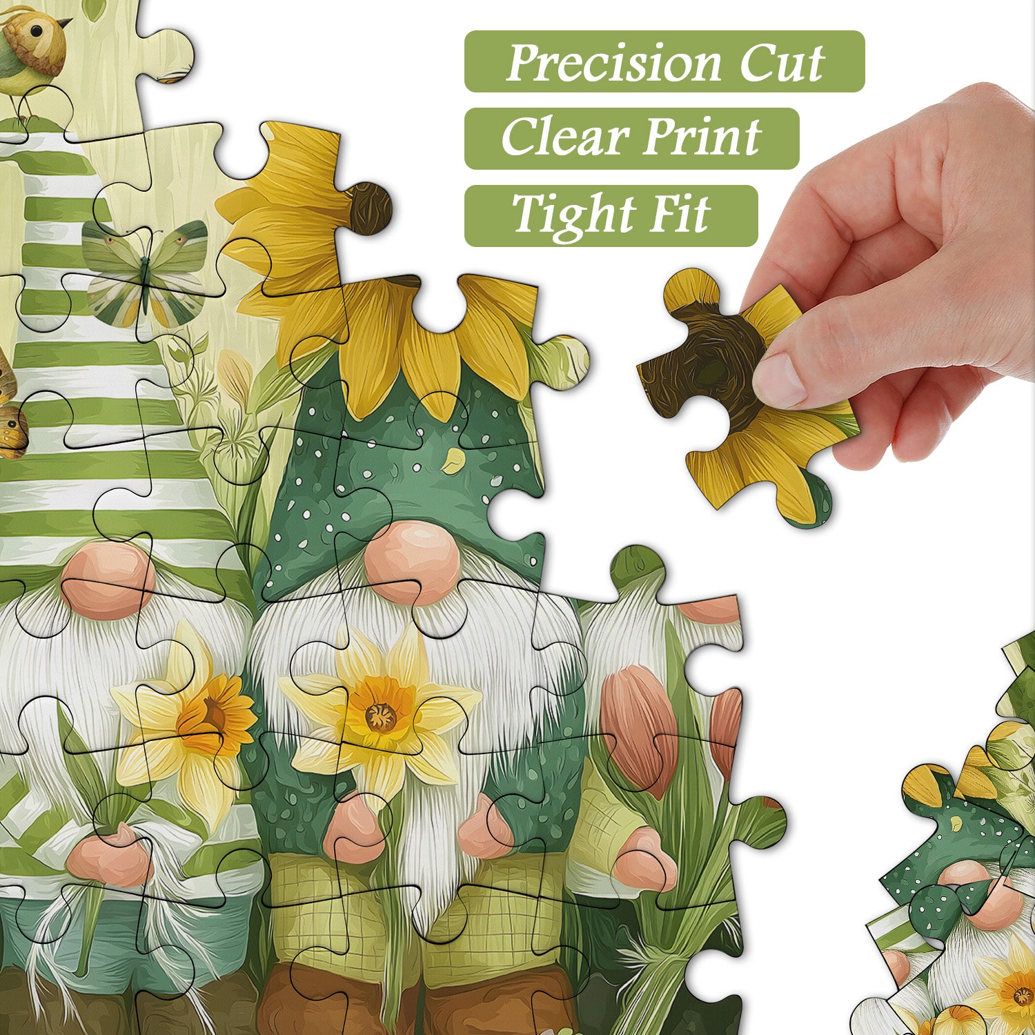 Spring Gnomes Jigsaw Puzzle 1000 Pieces