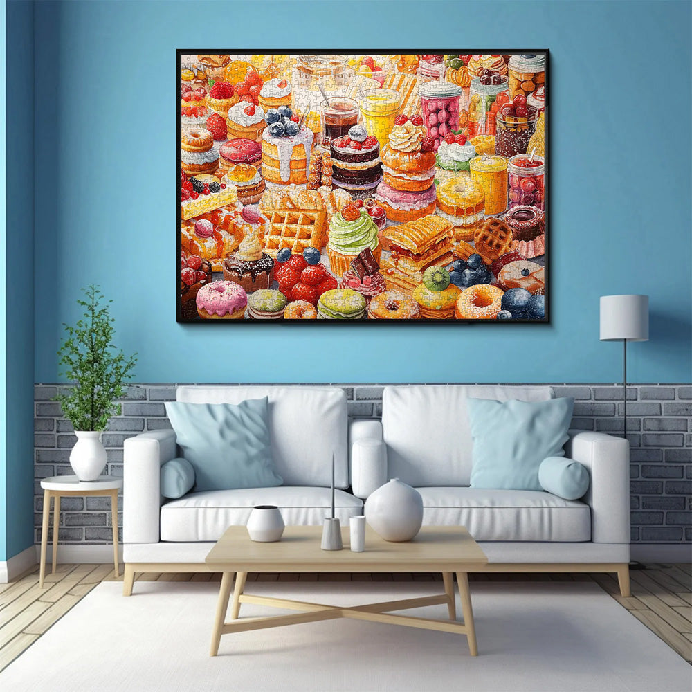 Sweet Feast Jigsaw Puzzle 1000 pezzi