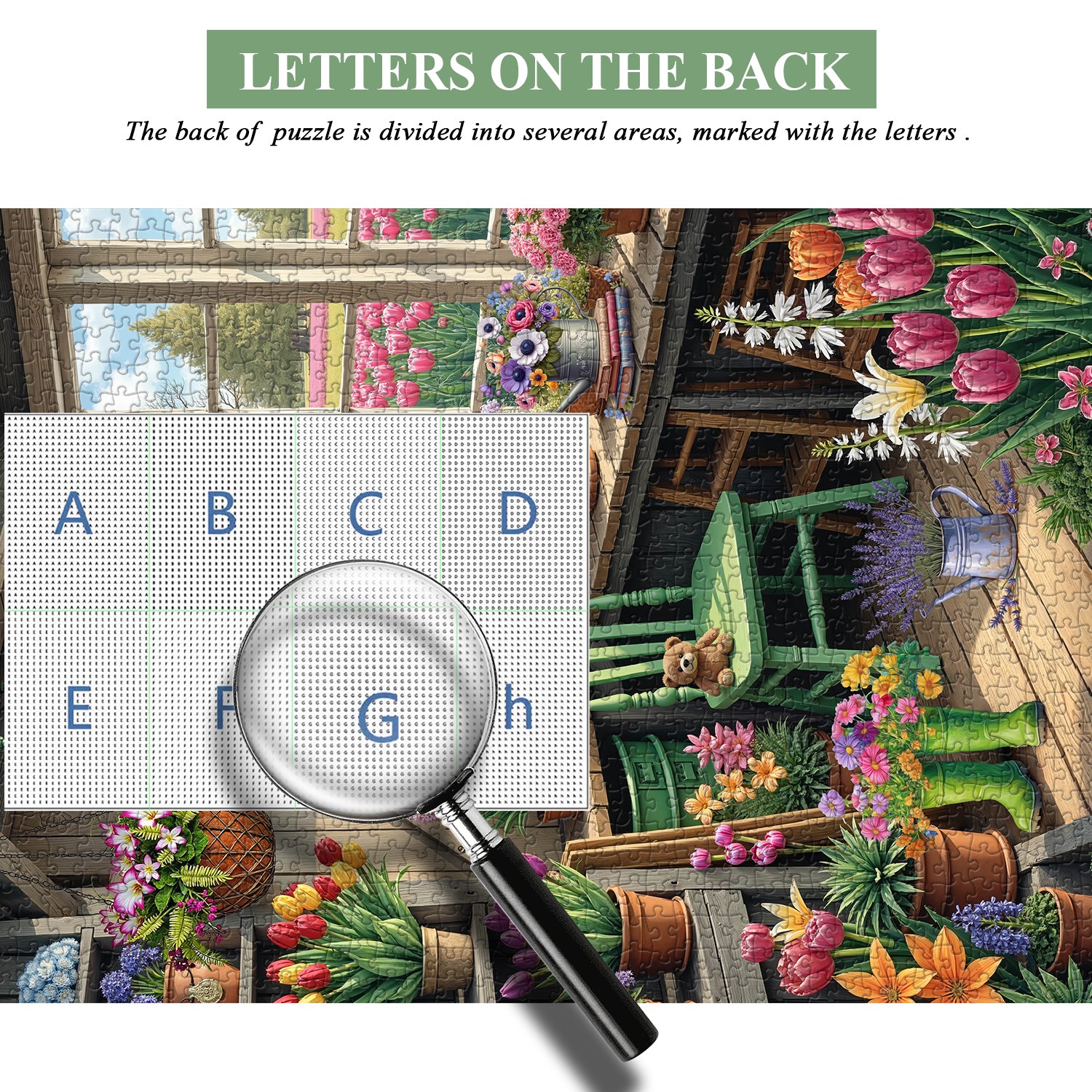 Gardener Flower Room College Puzzle 1000 pezzi