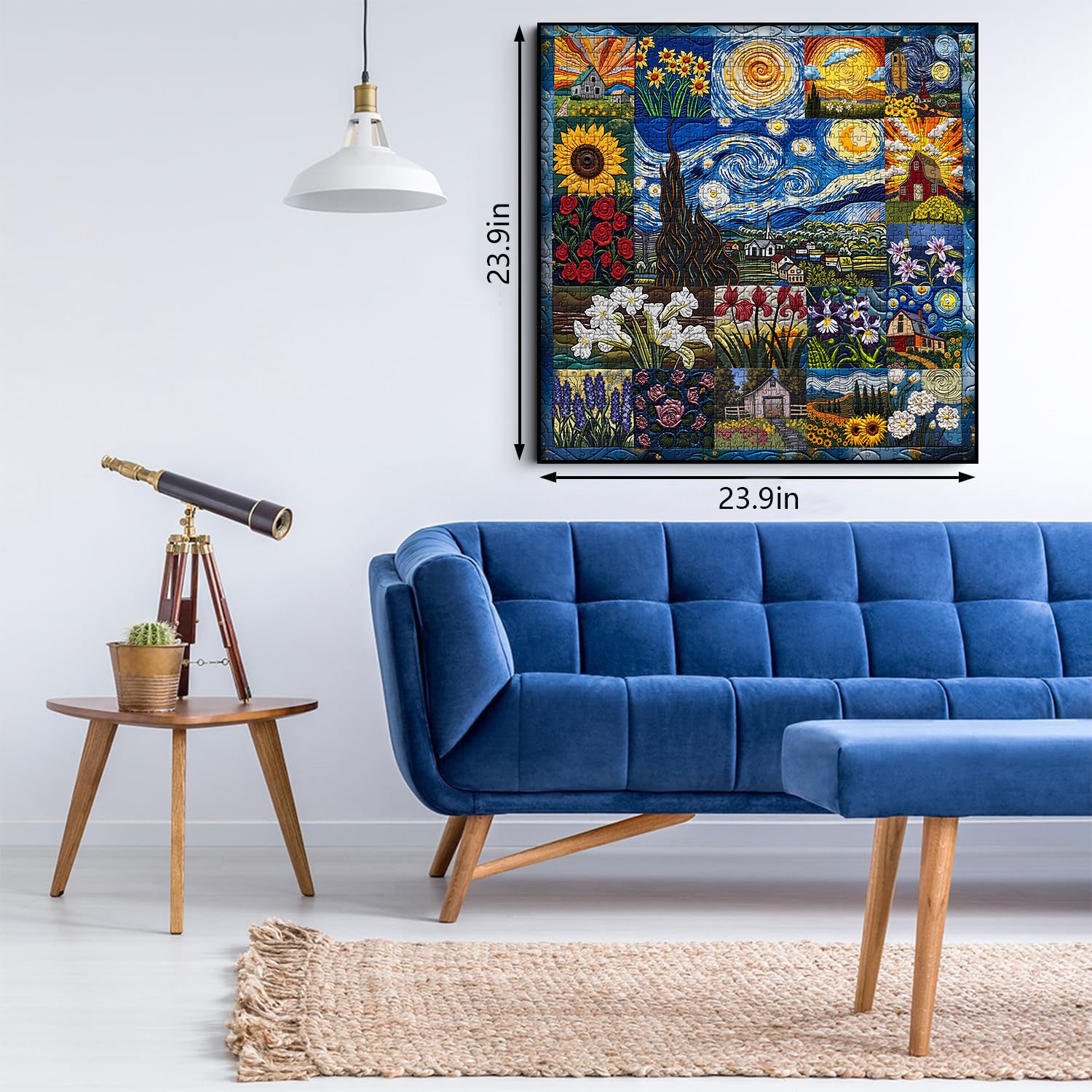 Puzzle della Rapsodia di Van Gogh, 1000 pezzi