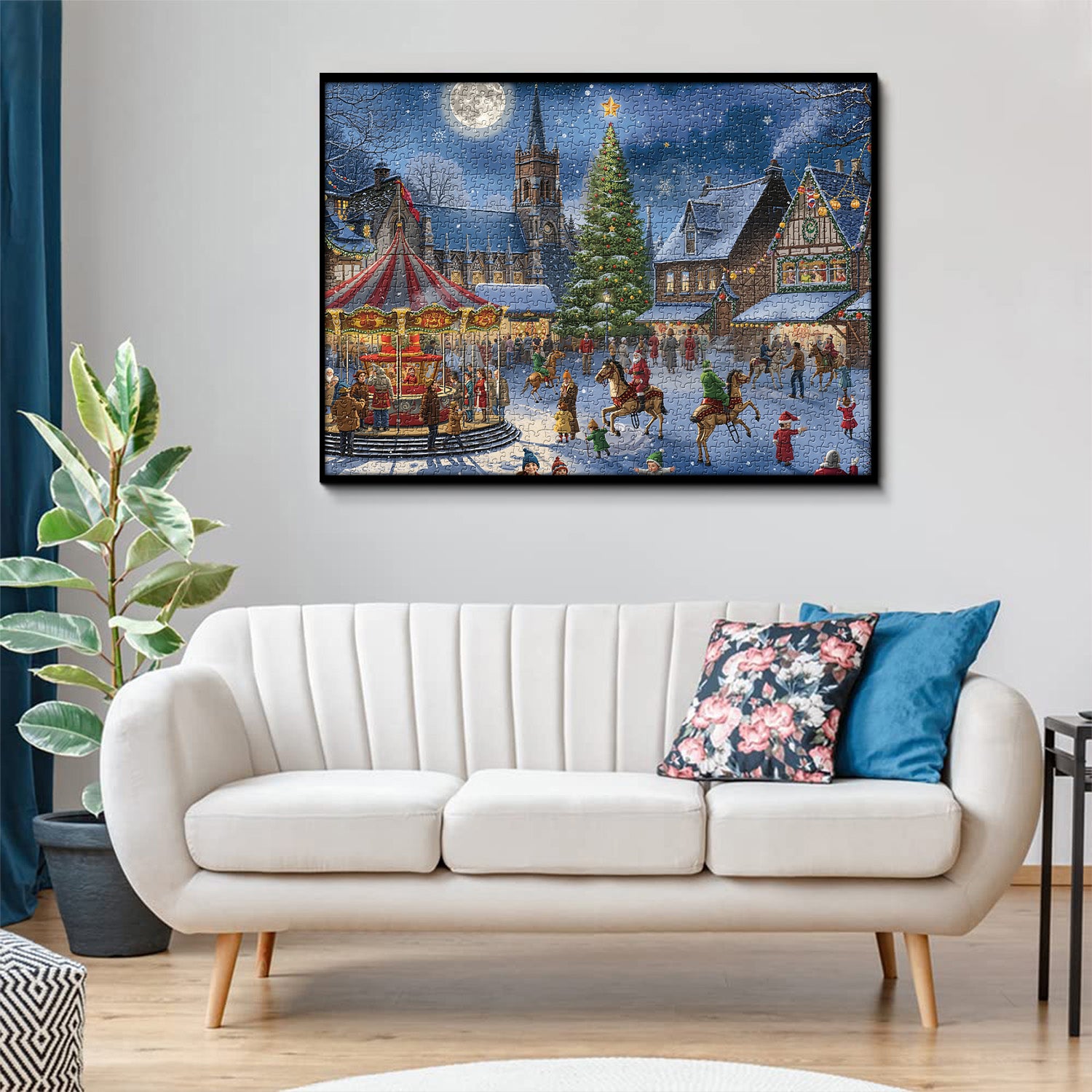 Puzzle Nuit de Noël 1000 pièces