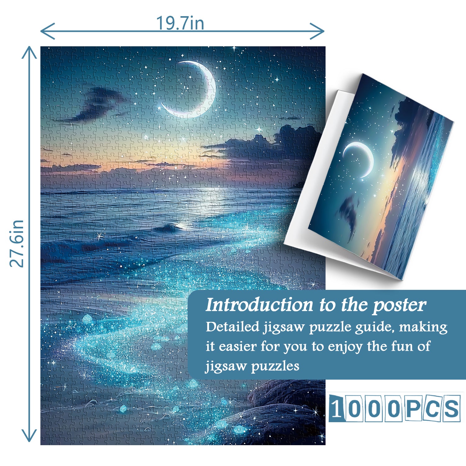 Moonlight Streams Streams puzzle puzzle 1000 pezzi