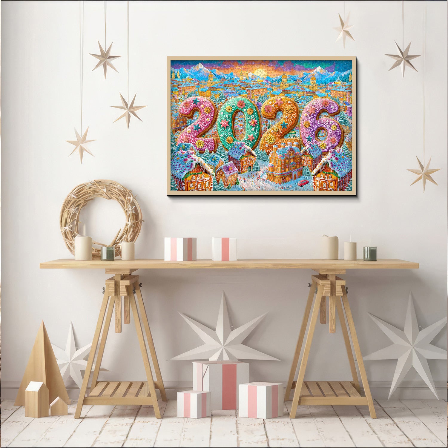 Happy 2026 Puzzle de puzzle 1000 pièces