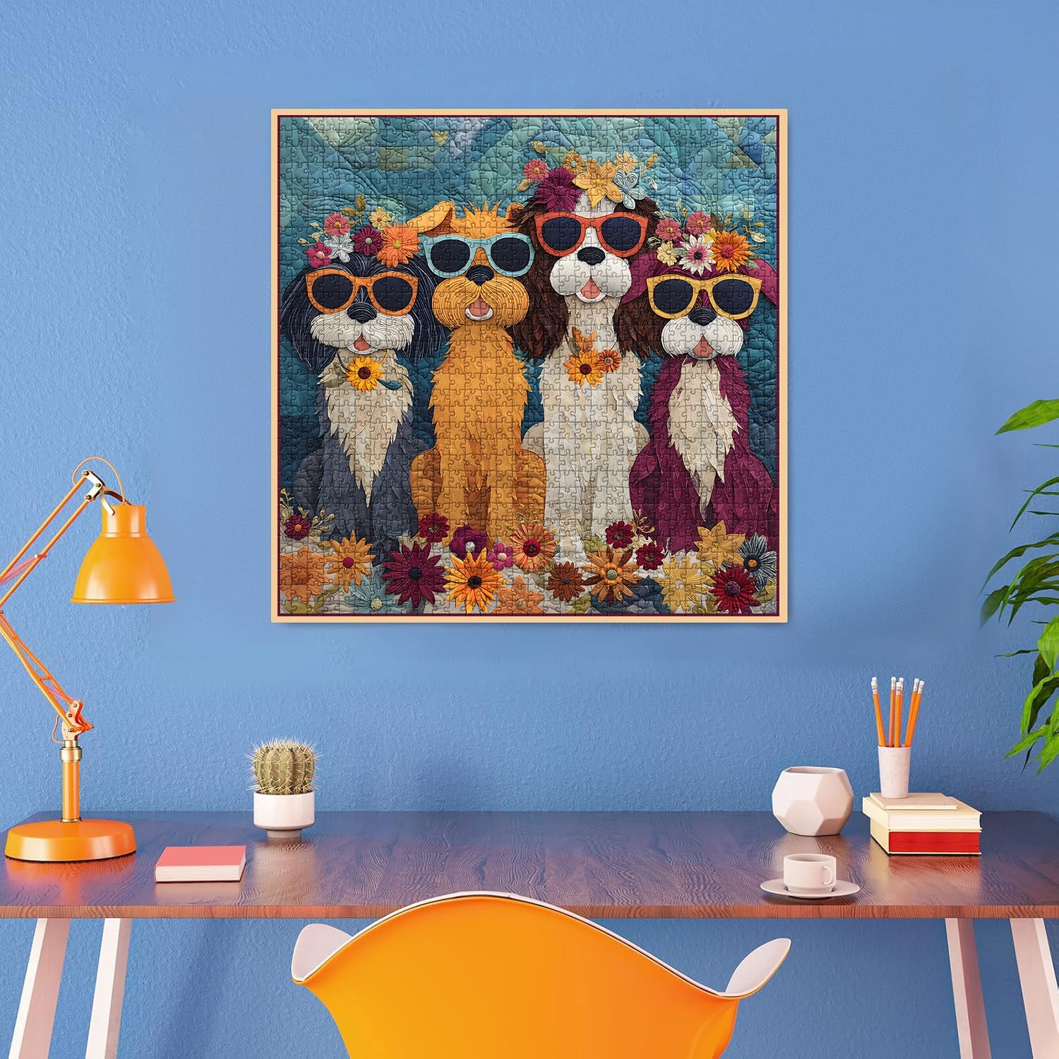 Cani felici puzzle puzzle 1000 pezzi