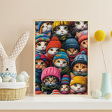 Beanie Cat Jigsaw Puzzle 1000 Pieces