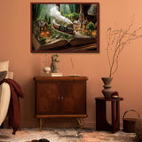 Attraverso le pagine puzzle puzzle 1000 pezzi
