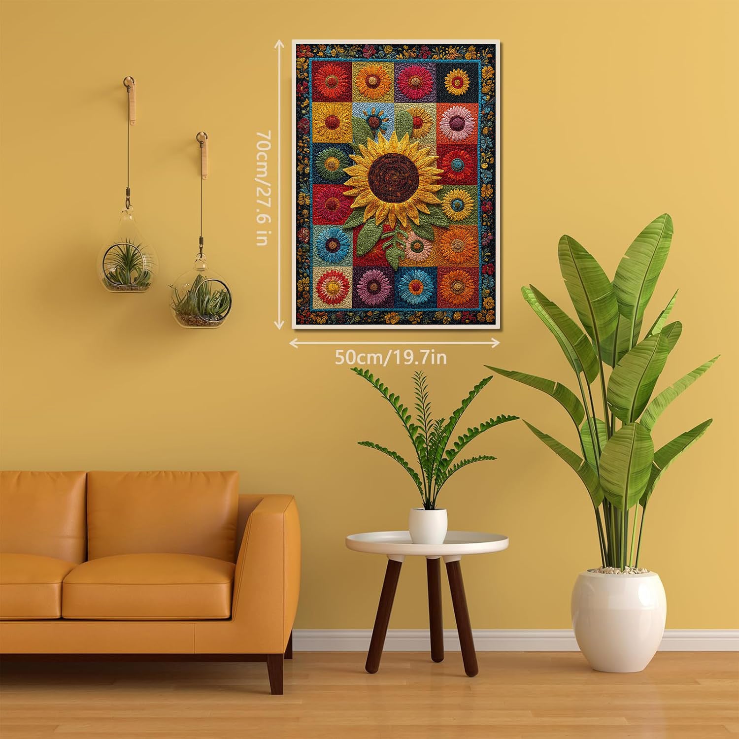Sunflowers Patchwork Jigsaw Puzzle 1000 Stücke
