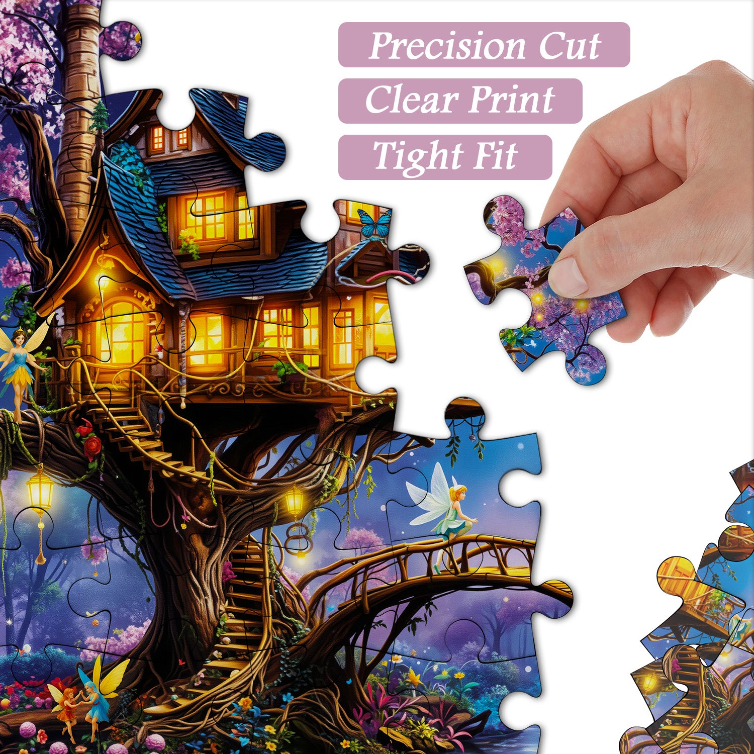 Fairy Lodge Jigsaw Puzzle 1000 Pieces