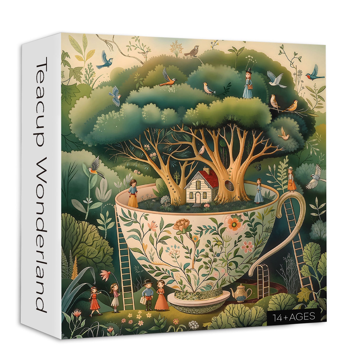Teetasse Wunderland Jigsaw Puzzle 1000 Stücke
