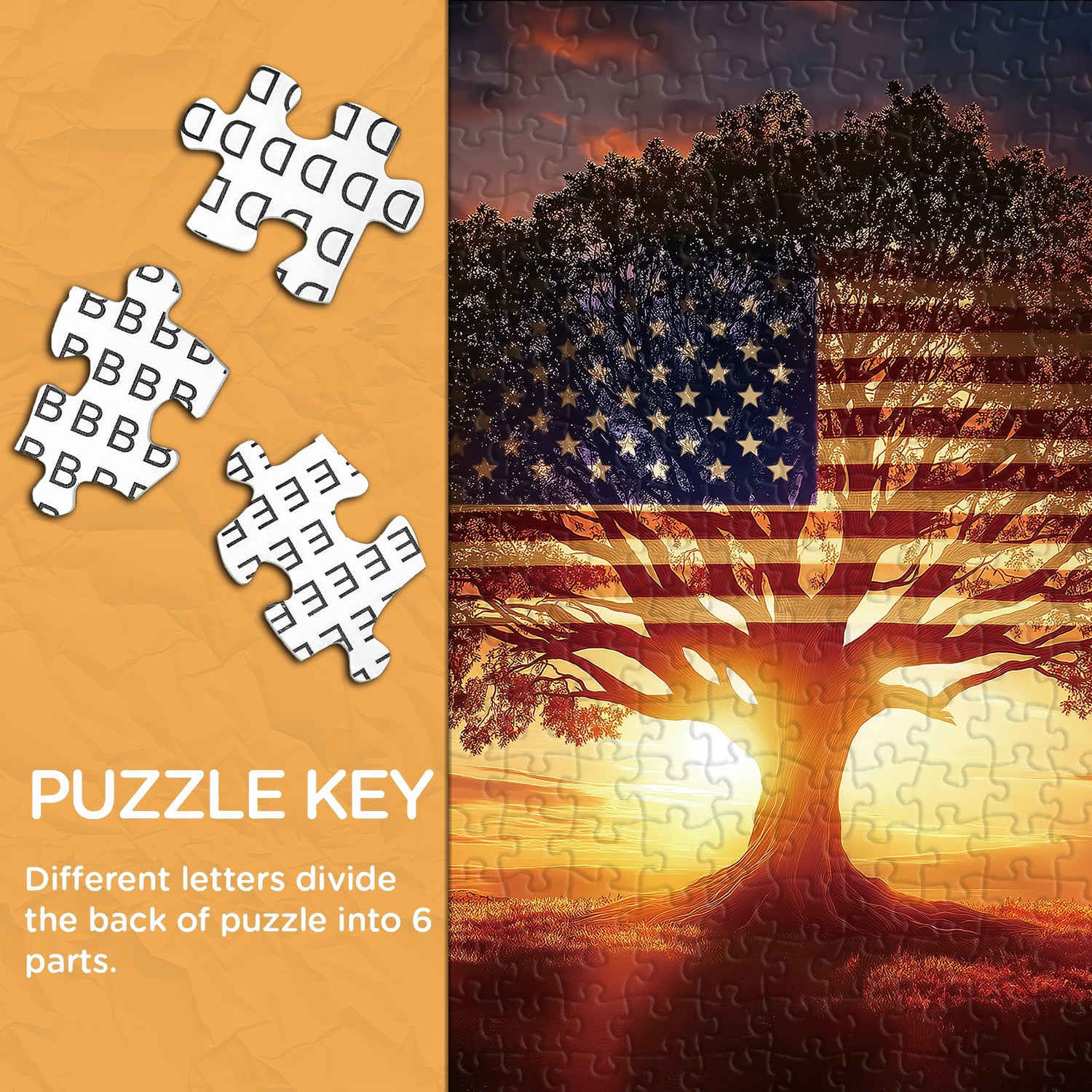 Sunset Glory puzzle puzzle 1000 pezzi