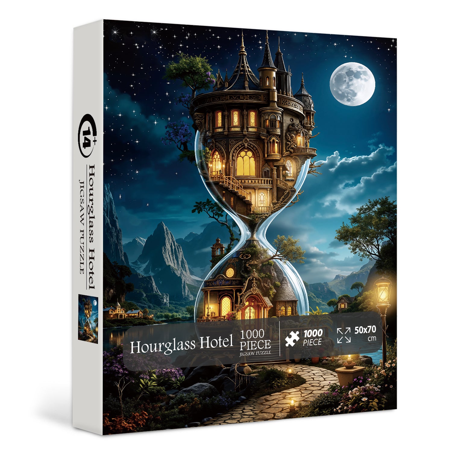 Puzzle hotel a clessino puzzle 1000 pezzi