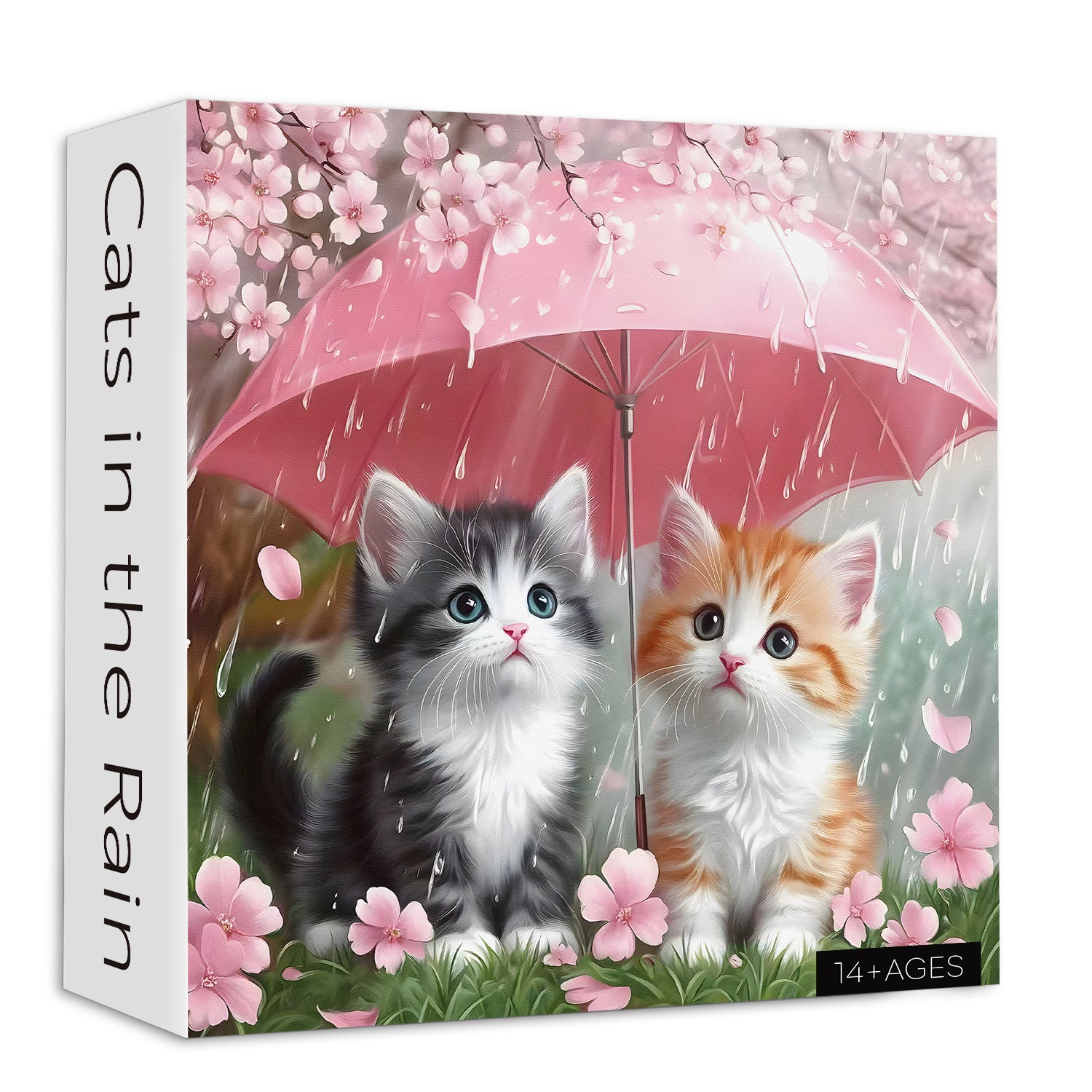 Cats in the Rain puzzle puzzle 1000 pezzi