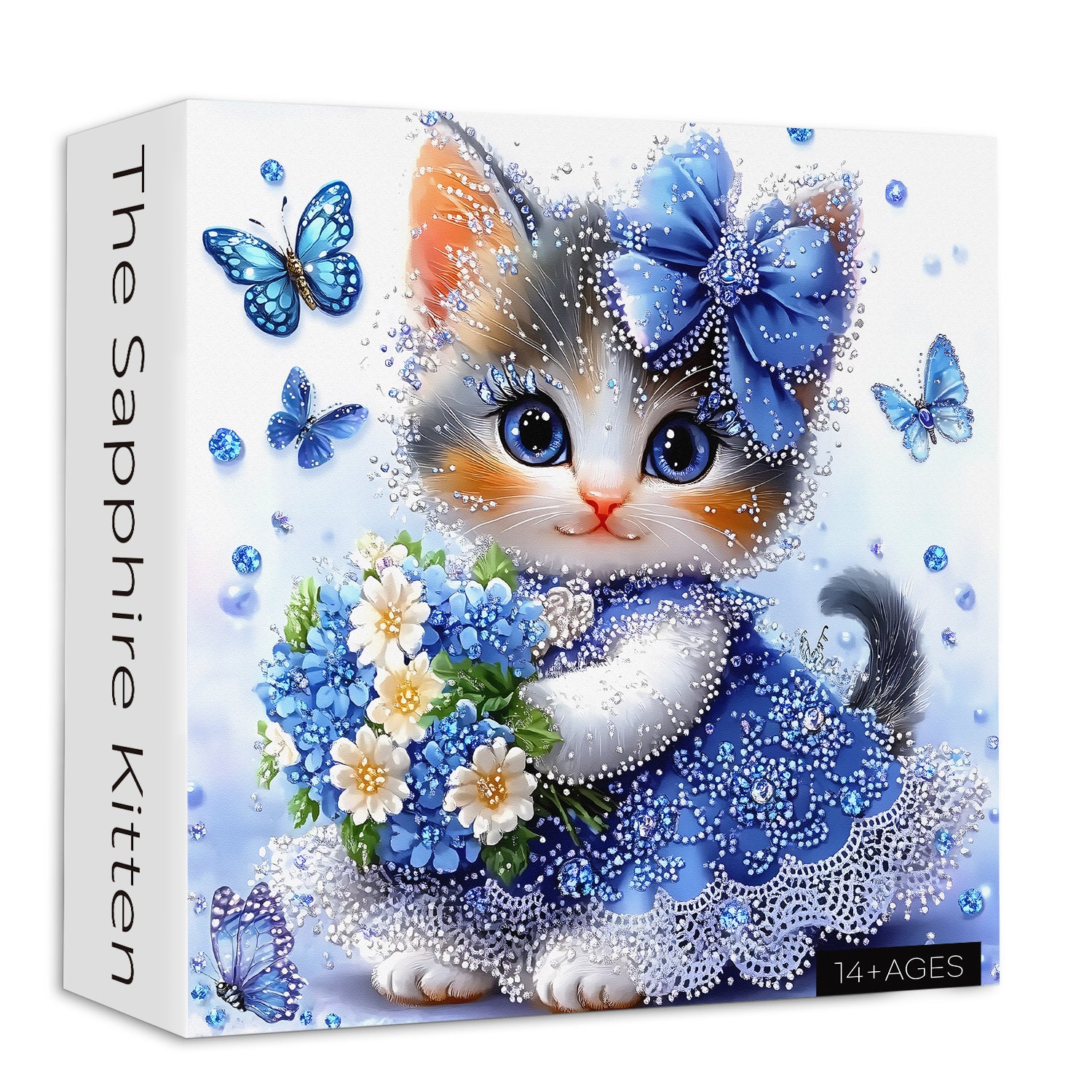 Puzzle del gattino zaffiro da 1000 pezzi