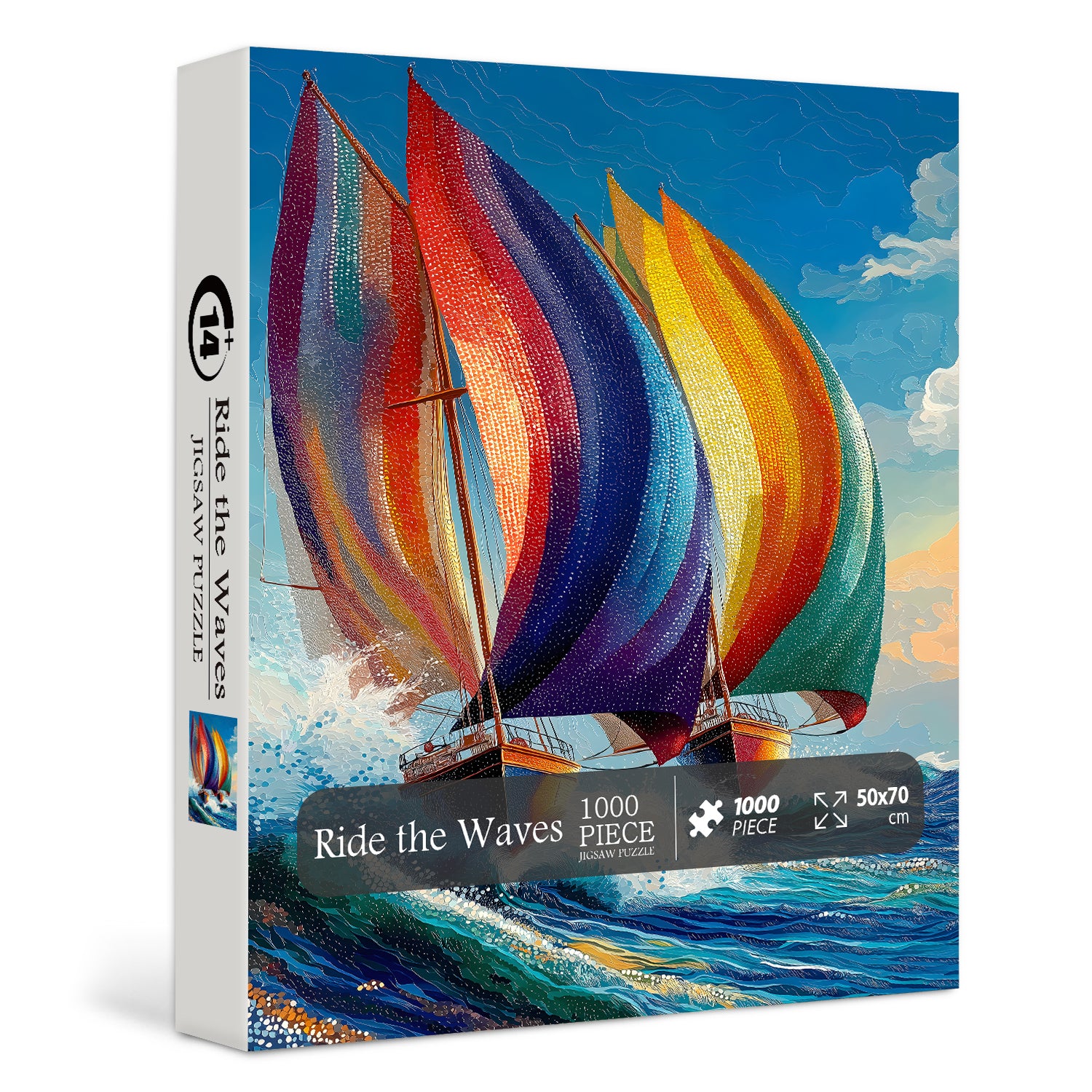 Cavalcare le onde puzzle puzzle 1000 pezzi