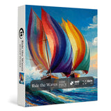 Cavalcare le onde puzzle puzzle 1000 pezzi