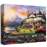 Pun puzzle per Jigsaw Villa Tranquil 1000 pezzi