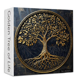 Goldener Baum des Lebens Jigsaw Puzzle 1000 Stücke