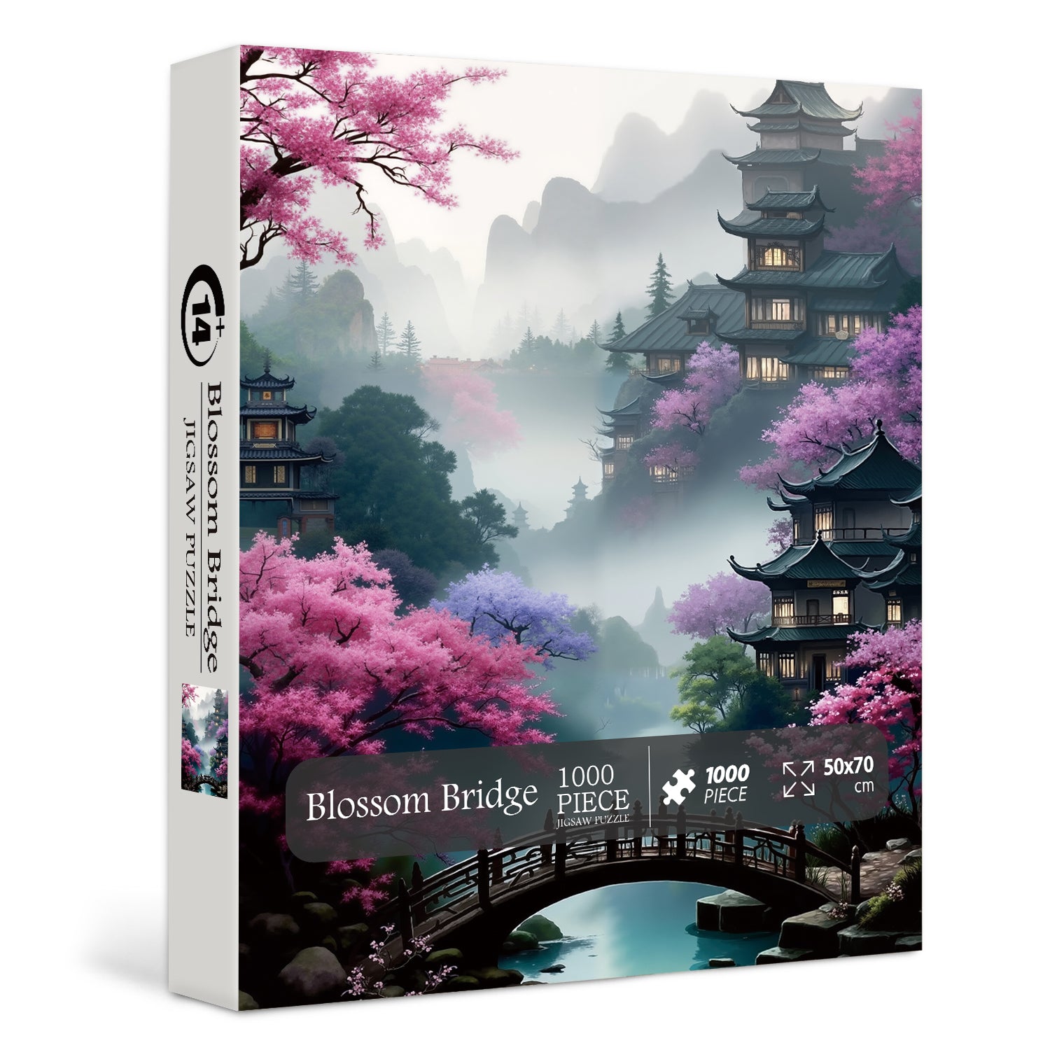 Blossom Bridge puzzle puzzle 1000 pezzi