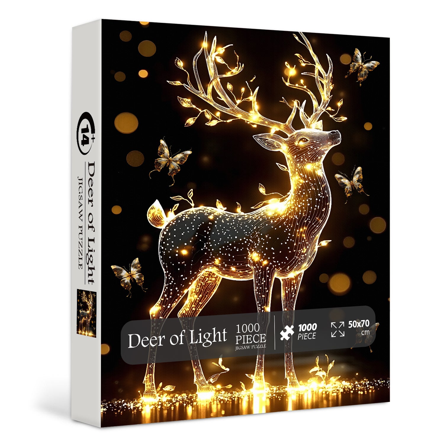 Deer of Light puzzle puzzle 1000 pezzi