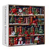 Puzzle bookshelf di natalizio puzzle 1000 pezzi