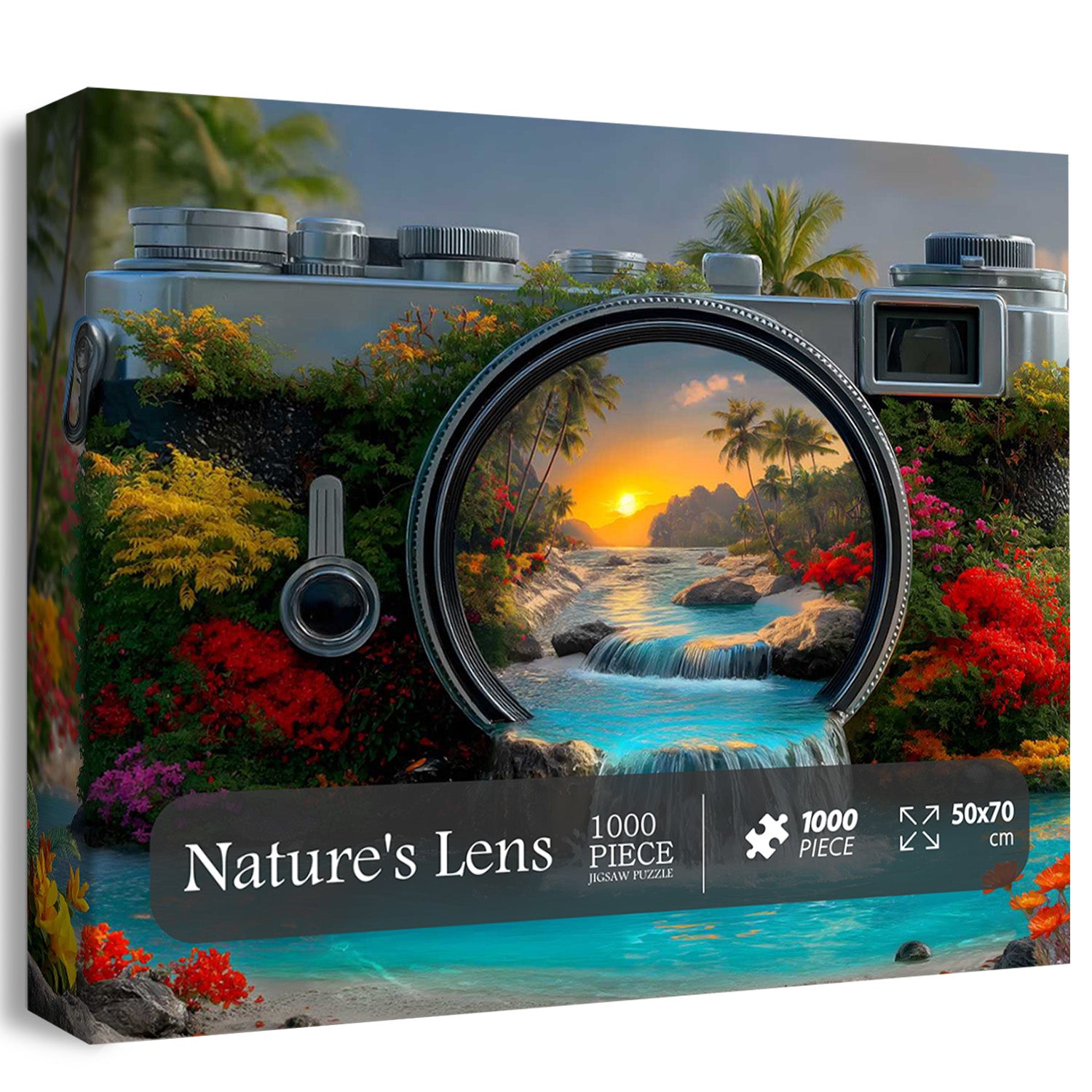 Pezzi di puzzle lenti della natura 1000 pezzi