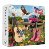 Pezzi di puzzle melodia di campagna 1000 pezzi