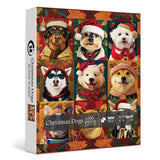 Cani natalizi puzzle puzzle 1000 pezzi