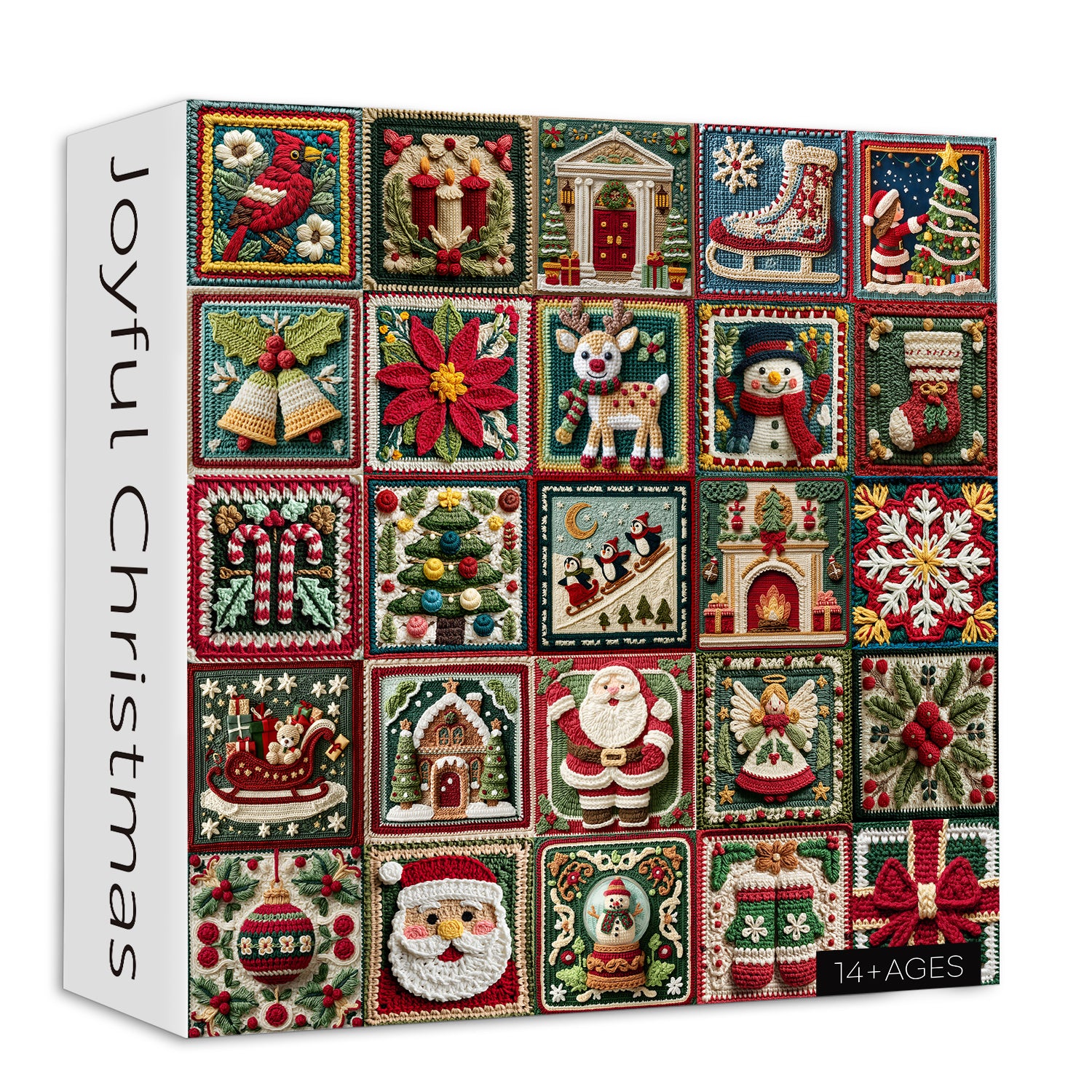 Gioioso puzzle di Natale puzzle 1000 pezzi