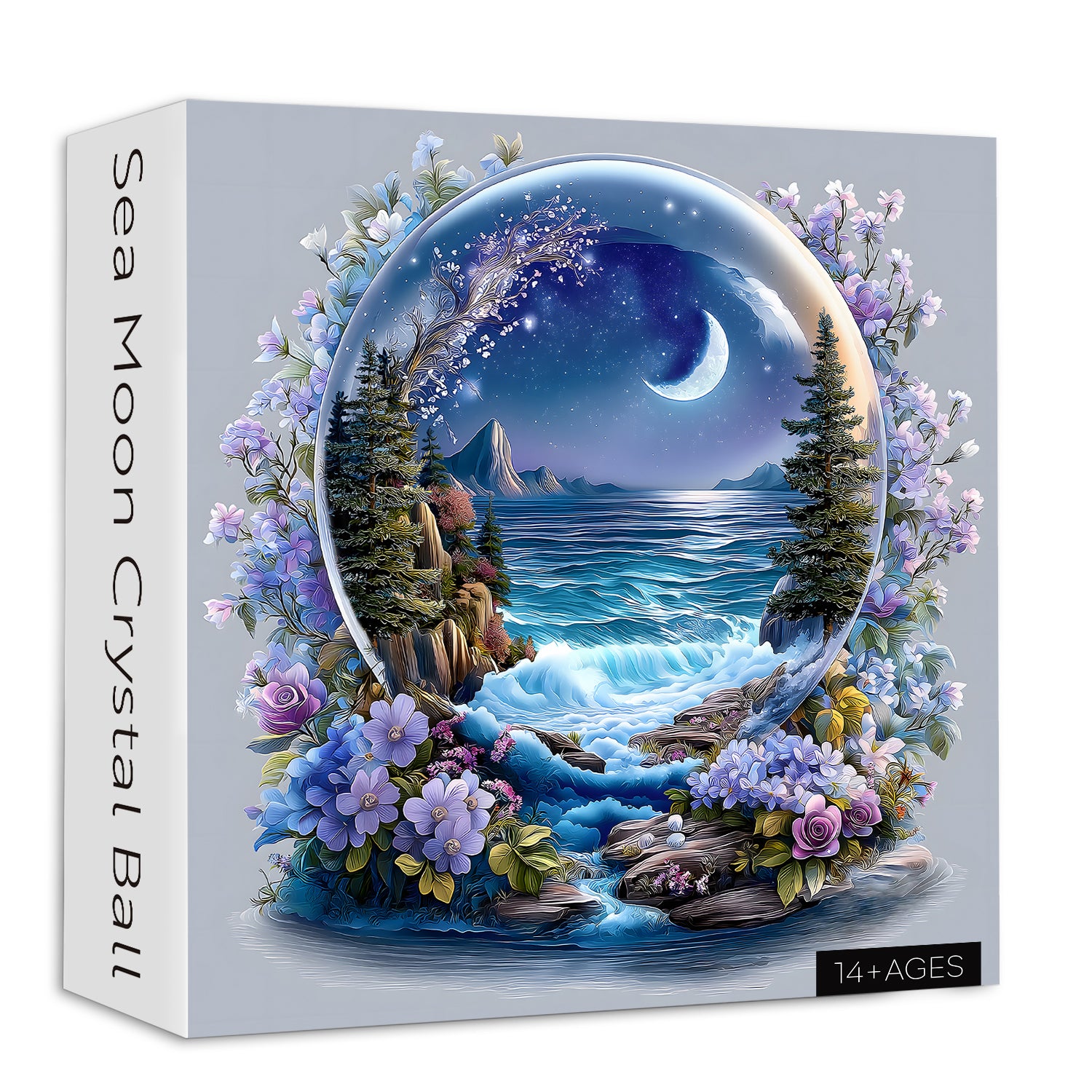 Puzzle con sfera di cristallo Sea Moon, 1000 pezzi