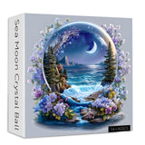 Puzzle con sfera di cristallo Sea Moon, 1000 pezzi