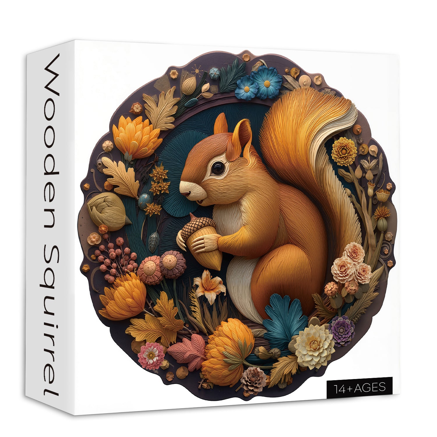 Puzzle puzzle da scoiattolo in legno 1000 pezzi
