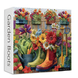 Stivali da giardino puzzle puzzle 1000 pezzi
