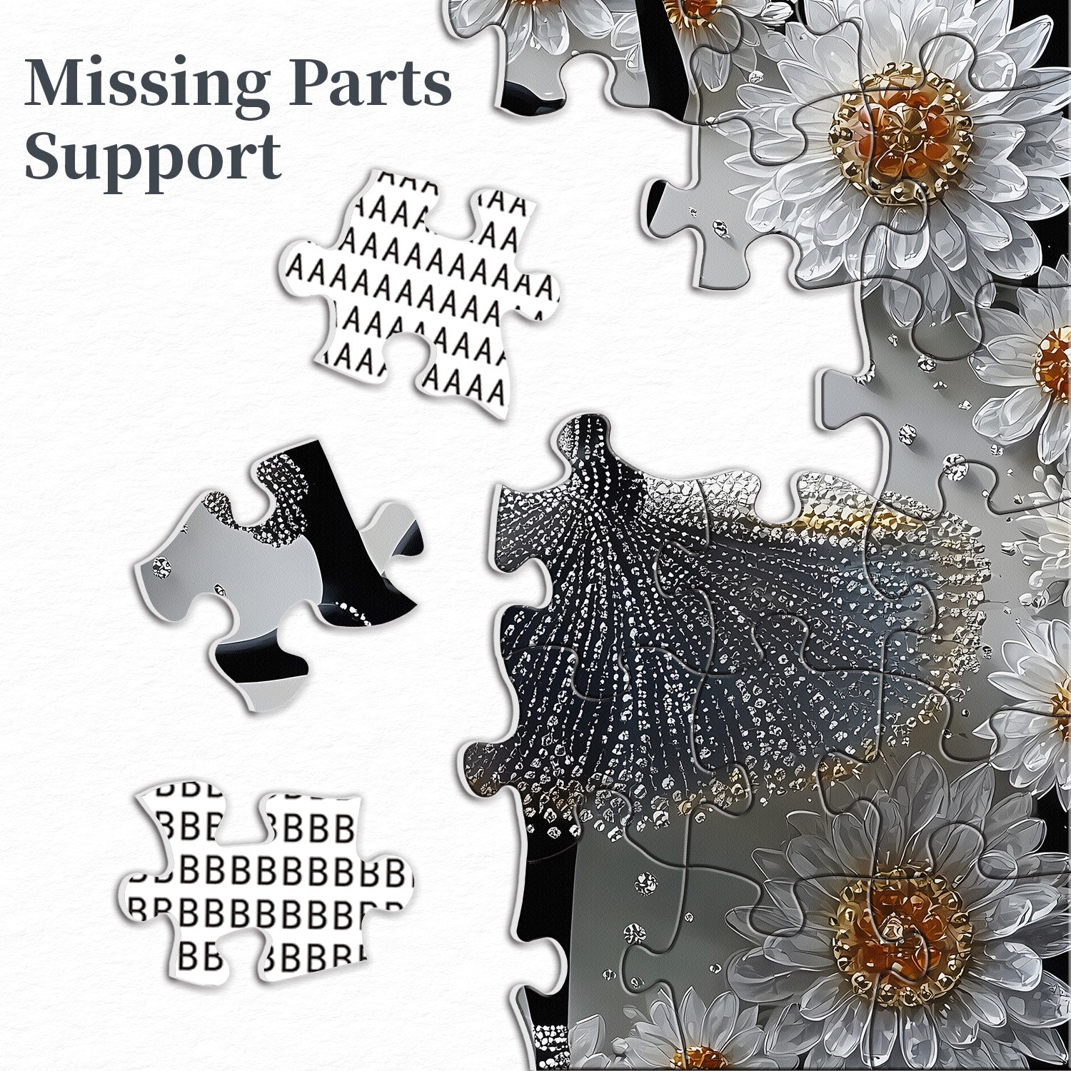 Diamond -Tänzer Puzzle 1000 Stücke