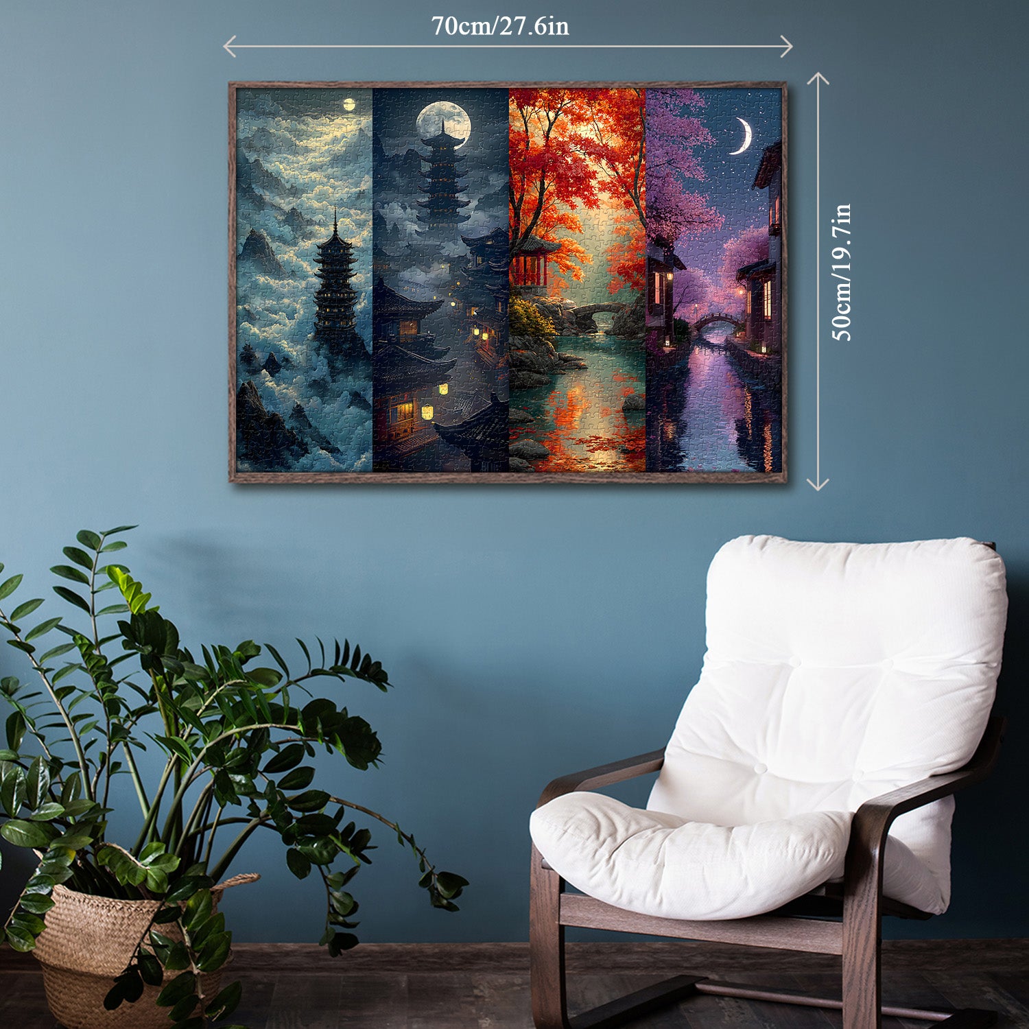 Puzzle Paysage éternel 1000 pièces