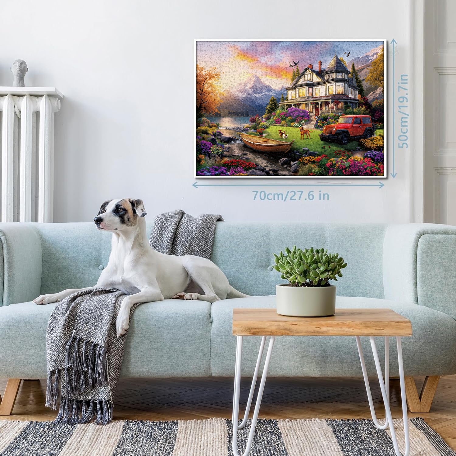 Pun puzzle per Jigsaw Villa Tranquil 1000 pezzi