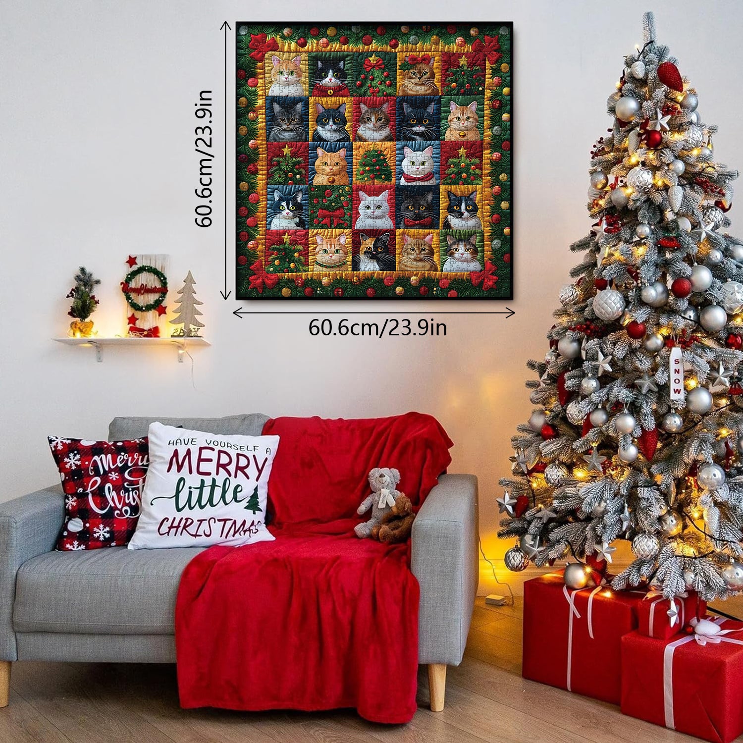Capi di Natale puzzle puzzle 1000 pezzi