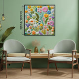 Punti floreali puzzle puzzle 1000 pezzi