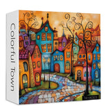 Puzzle città colorate puzzle 1000 pezzi