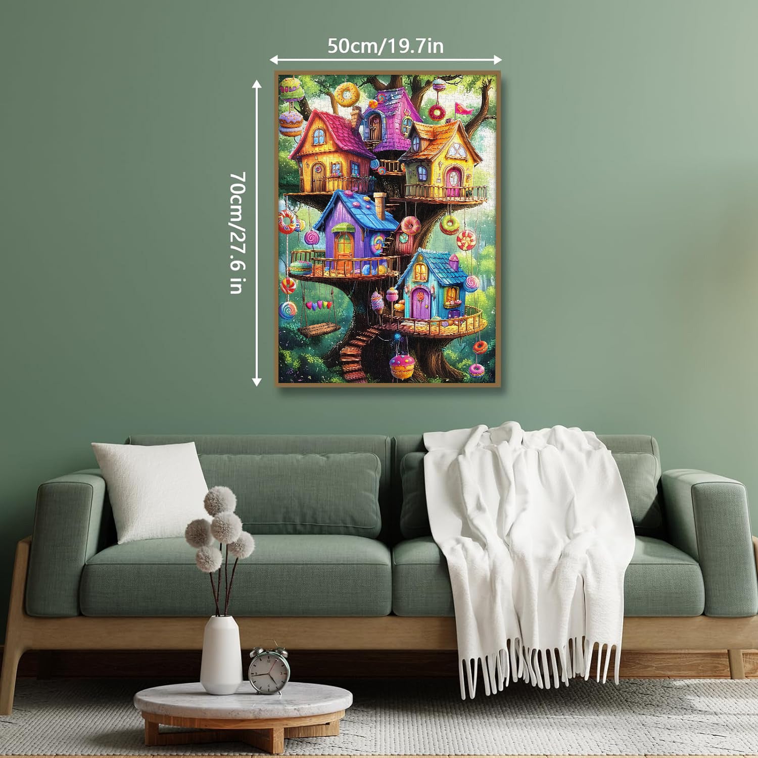 Candy Treehouse Jigsaw Puzzle 1000 Stücke