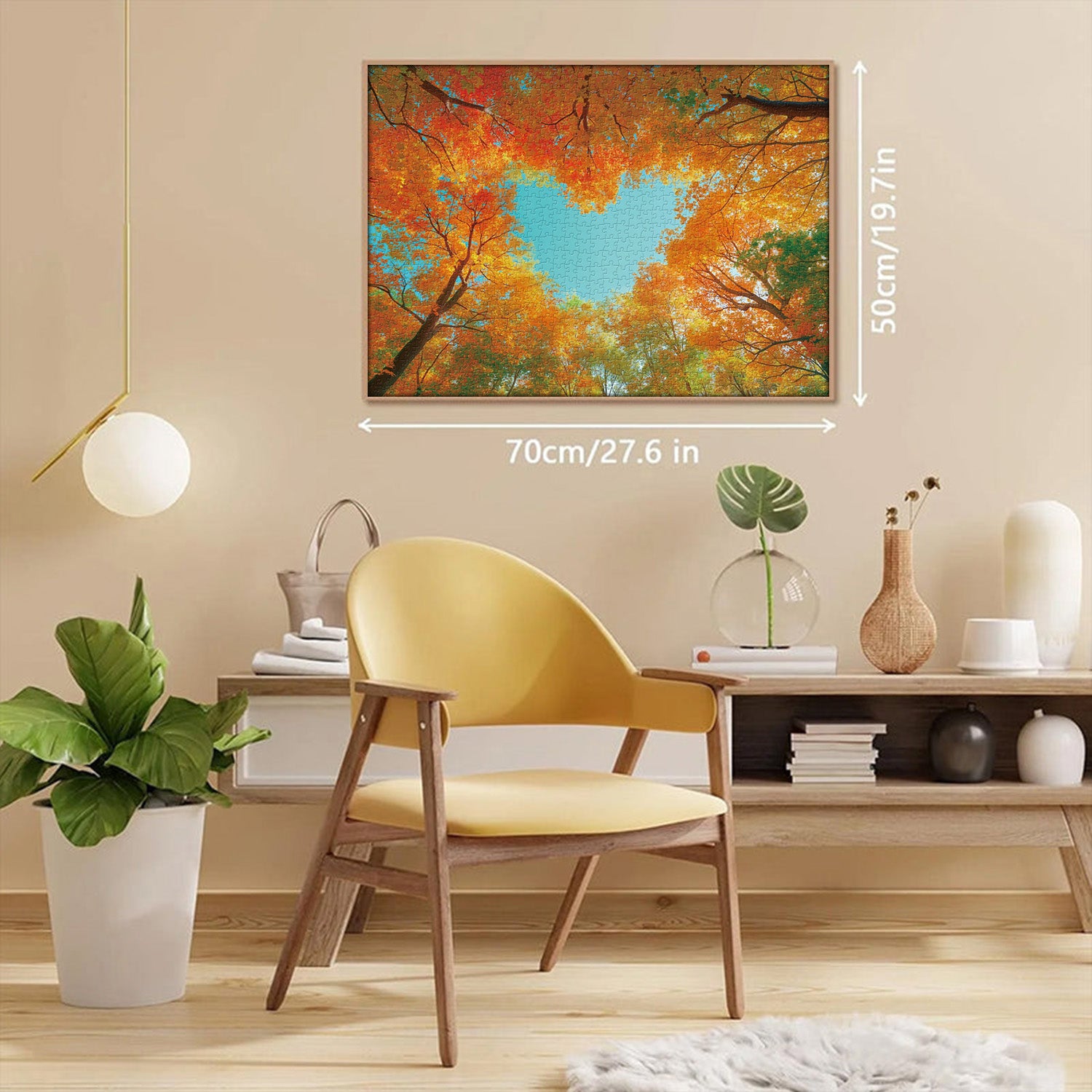 Pun puzzle 1000 pezzi di heartleaf autunno
