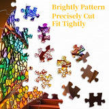 Passi di alberi leggeri puzzle puzzle 1000 pezzi