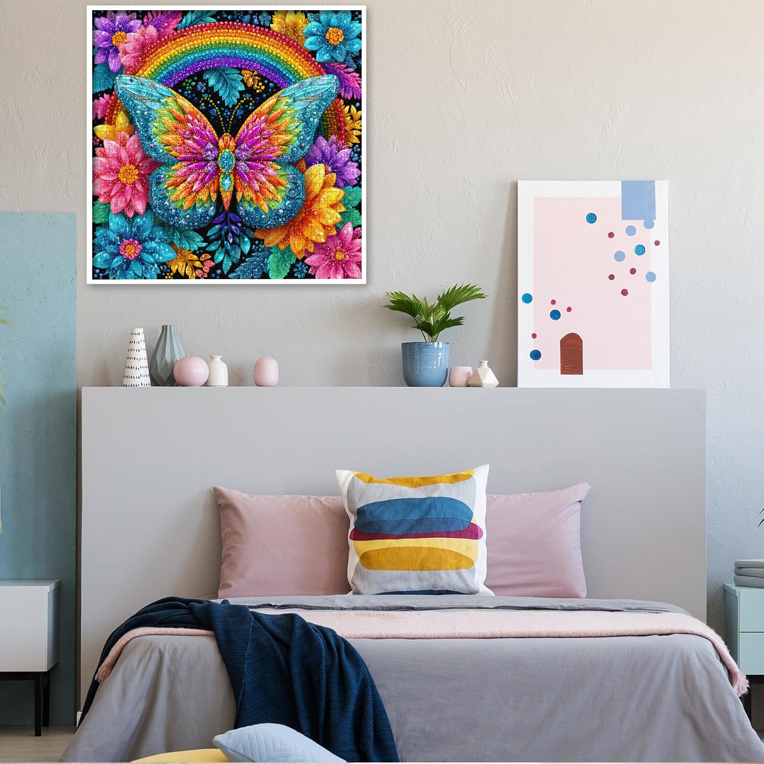 Rainbow Butterfly Jigsaw Puzzle 1000 Pieces
