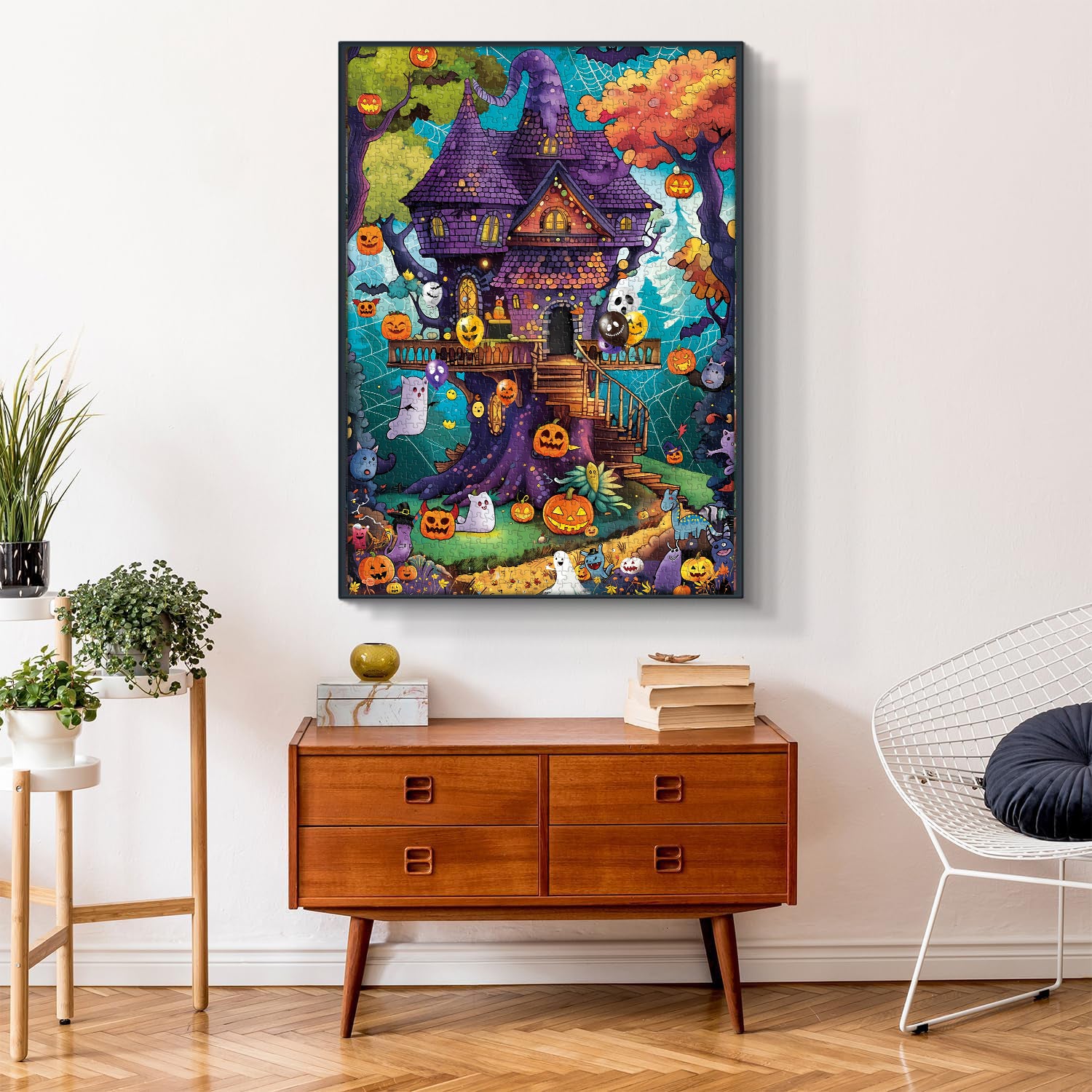 Halween Treehouse House puzzle puzzle 1000 pezzi