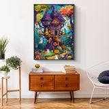 Halween Treehouse House puzzle puzzle 1000 pezzi