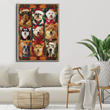 Cani natalizi puzzle puzzle 1000 pezzi