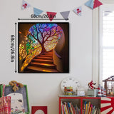 Passi di alberi leggeri puzzle puzzle 1000 pezzi