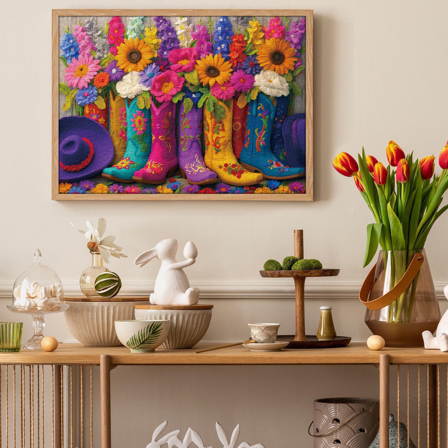 Petali vibranti puzzle puzzle 1000 pezzi