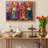 Petali vibranti puzzle puzzle 1000 pezzi